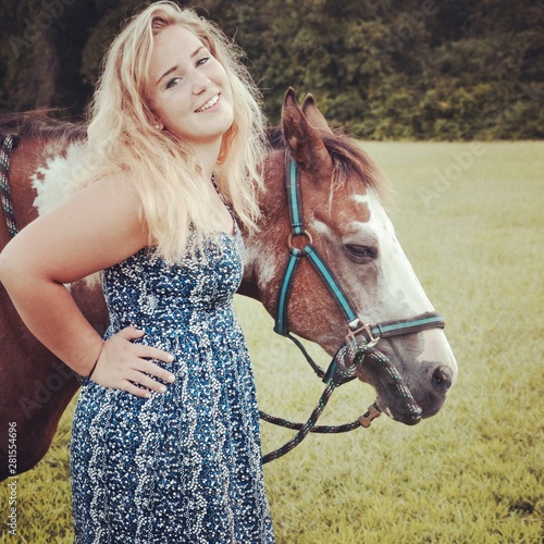 Sunlight and blond hair with my pony