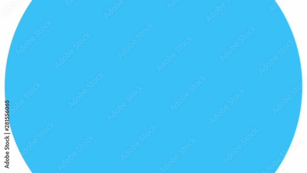 Circle pop up background intro animation video