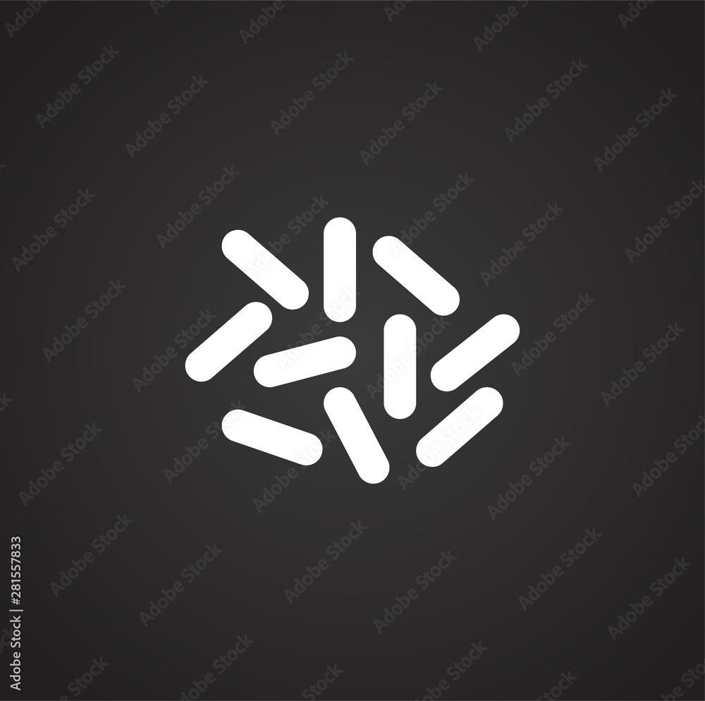Cell icon on background for graphic and web design. Simple illustration. Internet concept symbol for website button or mobile app. Cell icon on background for graphic and web design. Simple illustration. Internet concept symbol for website button or mobile app.
