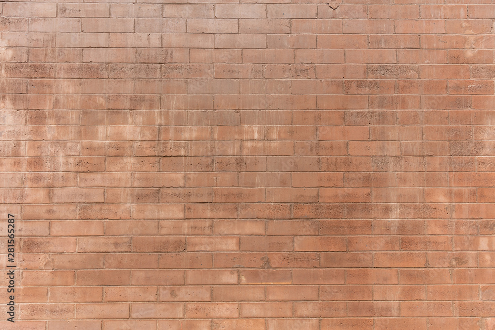 Brown color brick wall texture, background Brown color brick wall texture, background