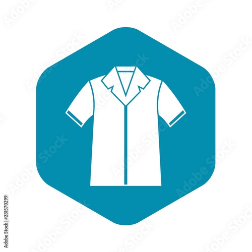 Shirt polo icon. Simple illustration of shirt polo vector icon for web