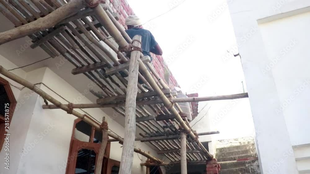 poor indian labour doing construction work for money to eat poor indian labour doing construction work for money to eat
