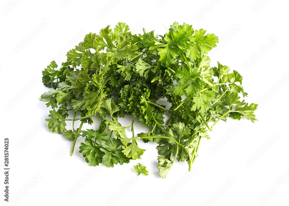Obraz premium Stems with parsley leaves