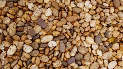 pebble stone background, nature grit wall