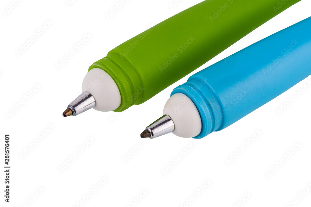 Ball pen isolated on white background Ball pen isolated on white background