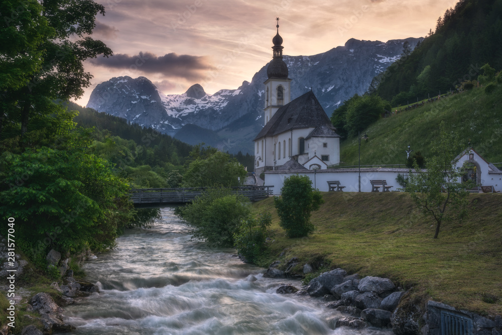 St. Sebastian Church in Ramsau bei Berchtesgaden