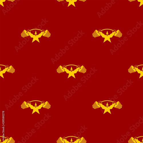 Strong star pattern seamless. fitness and bodybuilding background