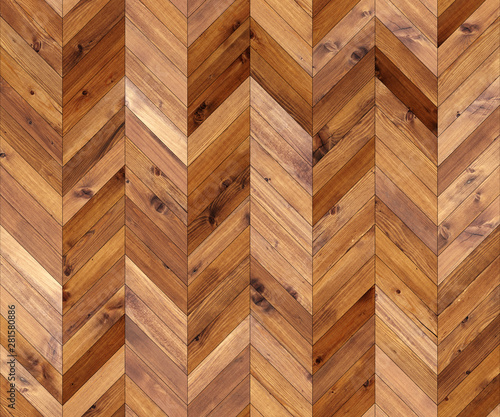 Wallpaper Mural Chevron natural parquet seamless floor texture Torontodigital.ca