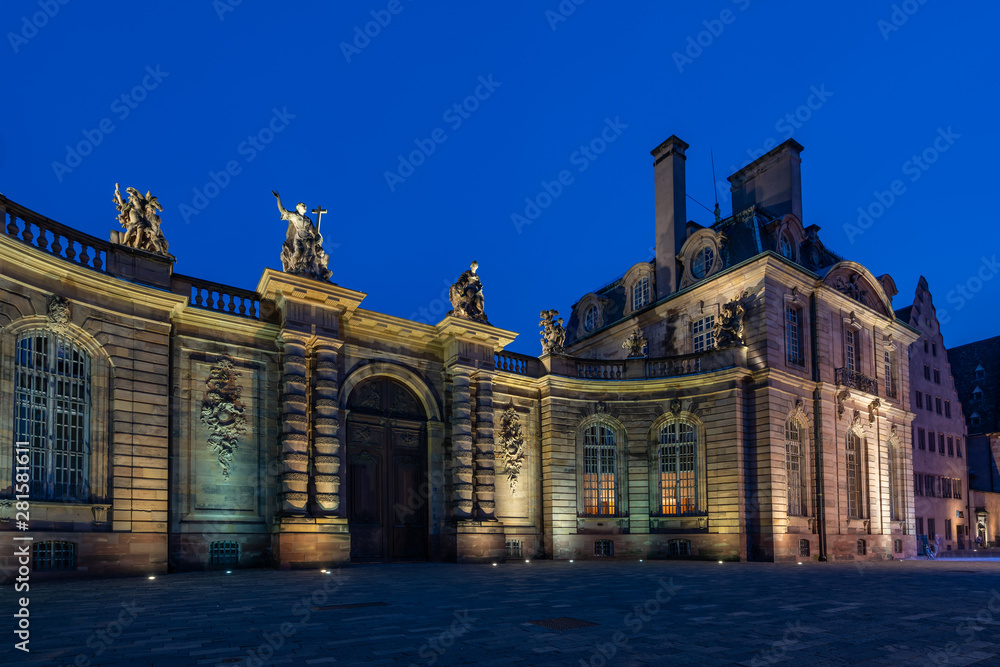 Naklejka premium The Rohan palace in Strasbourg