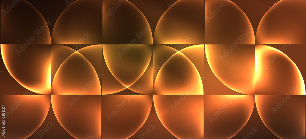 Dynamic lines and shapes, glass neon glowing effect. Modern neon glow geometric shapes, great design for any purposes Dynamic lines and shapes, glass neon glowing effect. Modern neon glow geometric shapes, great design for any purposes