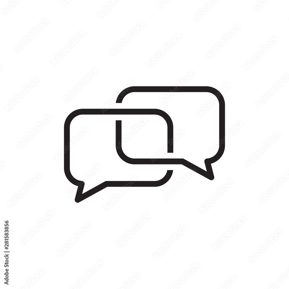 bubble speech icon bubble speech icon