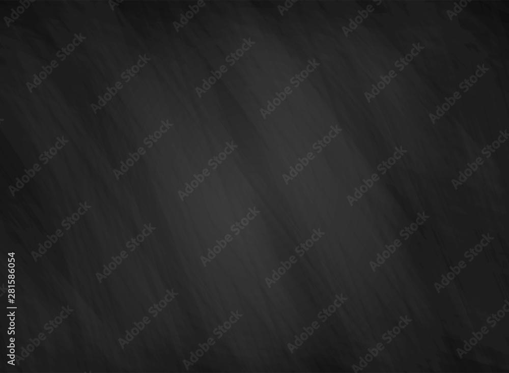 Obraz premium Black chalkboard background. Vector texture.