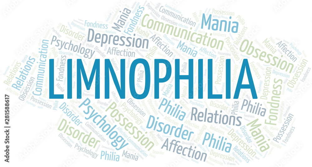 Limnophilia word cloud. Type of Philia.