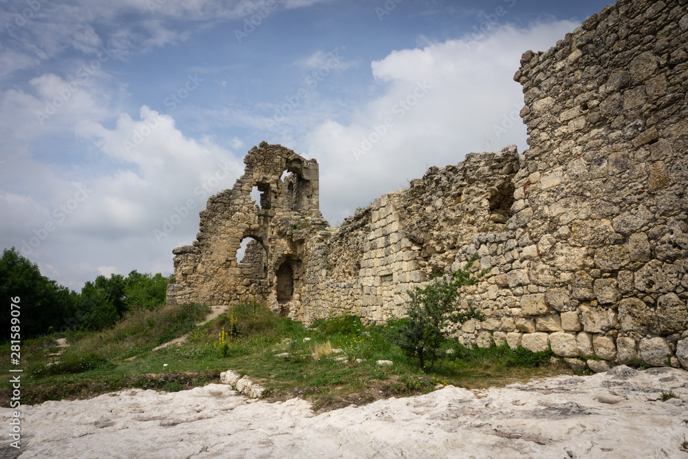 the ruins of a medieval civilization lost and forgotten in the wild southern forests