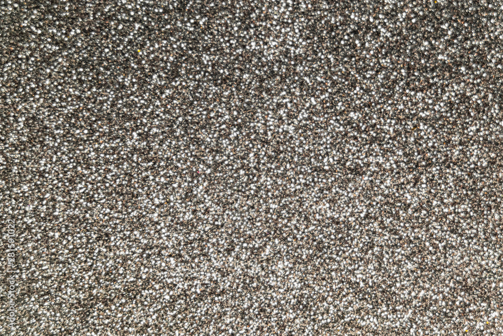 Texture of silver colored foamiran sheet with sparkles Texture of silver colored foamiran sheet with sparkles