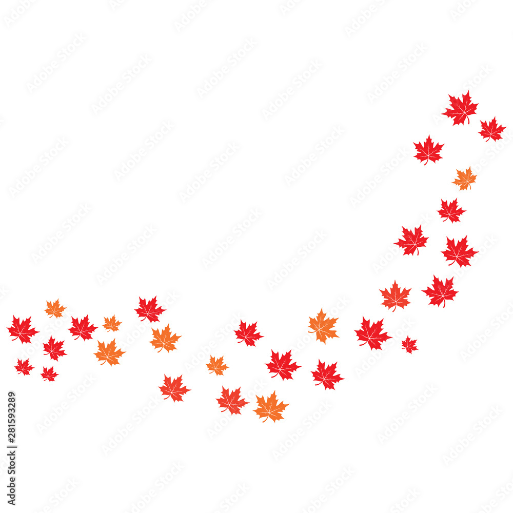 Maple leaf background vector illustration Maple leaf background vector illustration