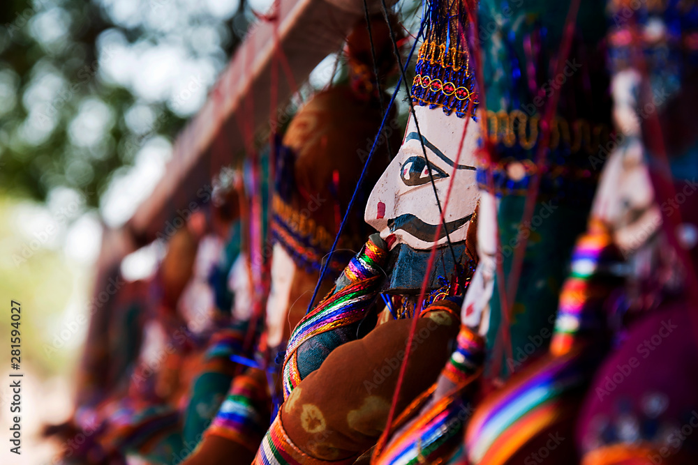 Obraz premium Traditional Dolls of Rajasthan