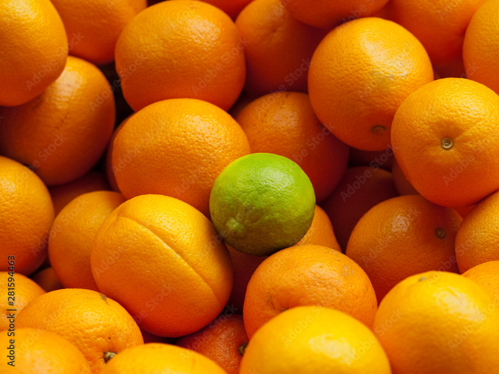Orange and Lime Orange and Lime