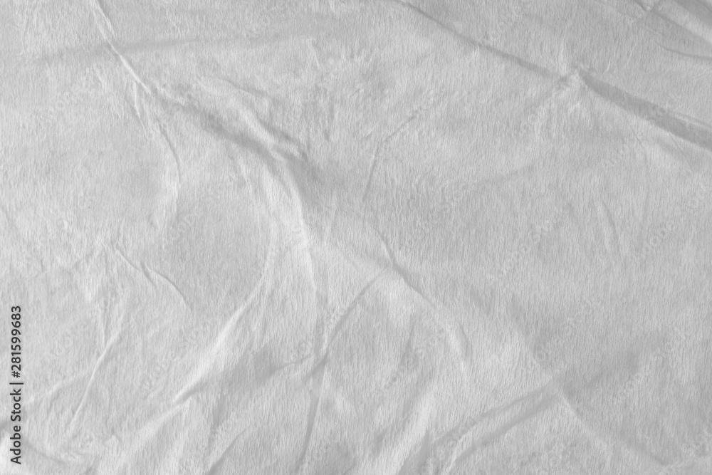 Naklejka premium wet texture of white tissue paper