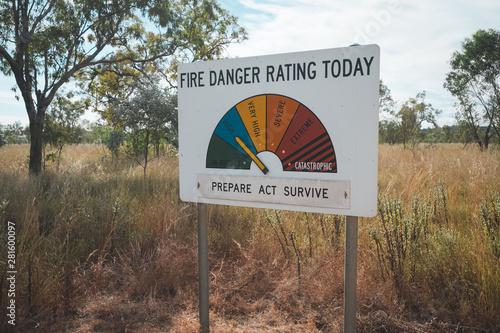 fire danger rating in australia
