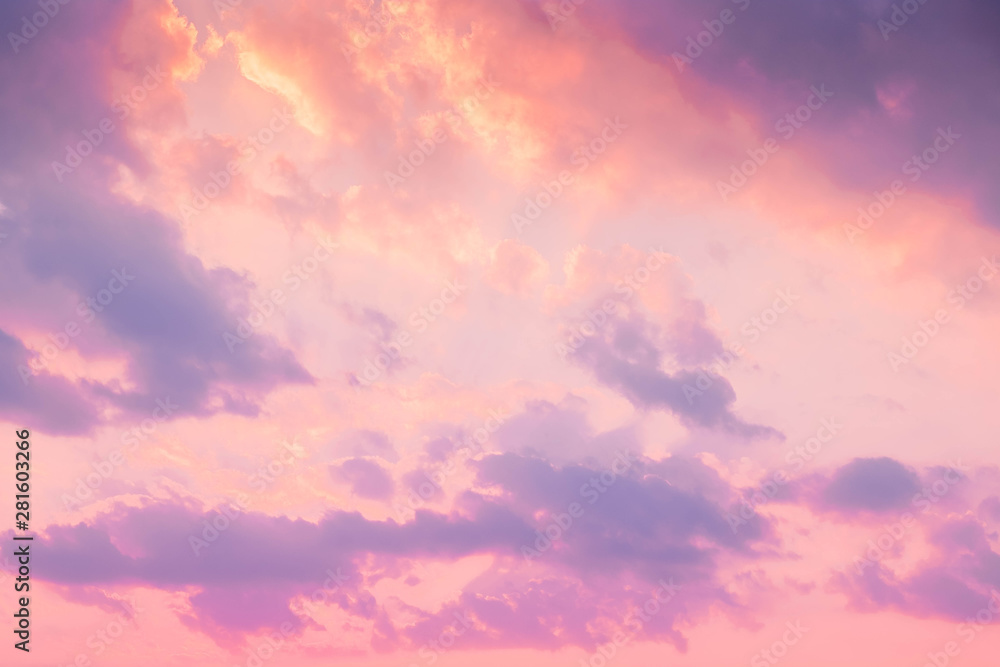 Beautiful sky with cloud and empty area for text. concept Nature for presentation background Beautiful colorful sky with sunlight. Environment and beauty Beautiful sky with cloud and empty area for text. concept Nature for presentation background Beautiful colorful sky with sunlight. Environment and beauty