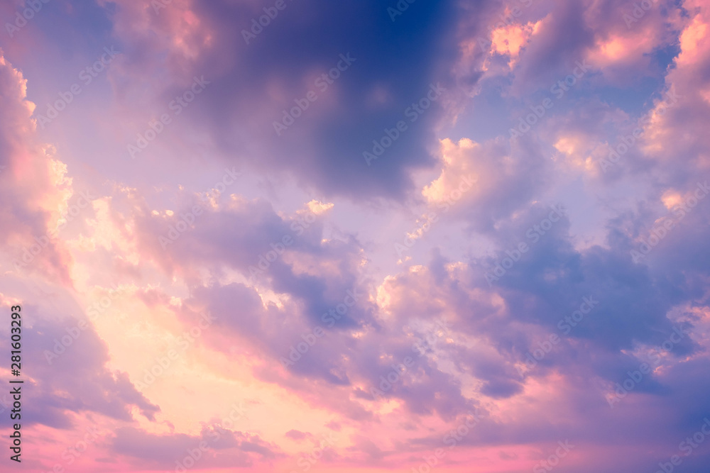 Beautiful sky with cloud and empty area for text. concept Nature for presentation background Beautiful colorful sky with sunlight. Environment and beauty Beautiful sky with cloud and empty area for text. concept Nature for presentation background Beautiful colorful sky with sunlight. Environment and beauty