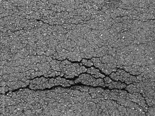 crack asphalt road texture