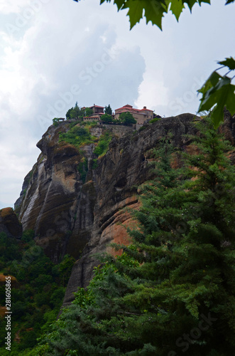 Great Monastery of Varlaam on the high rock in Meteora, Thessaly, Greece