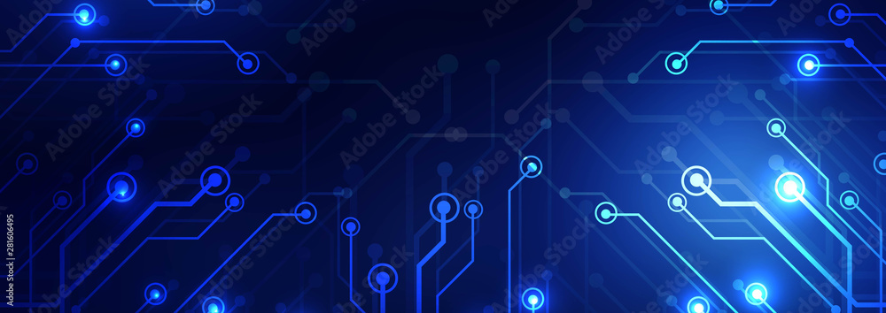 Abstract technology banner background Abstract technology banner background