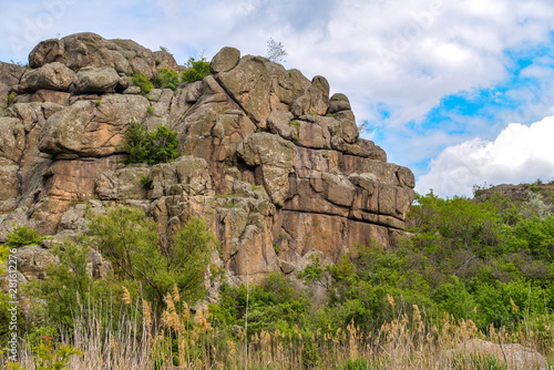 rocks and blue sky