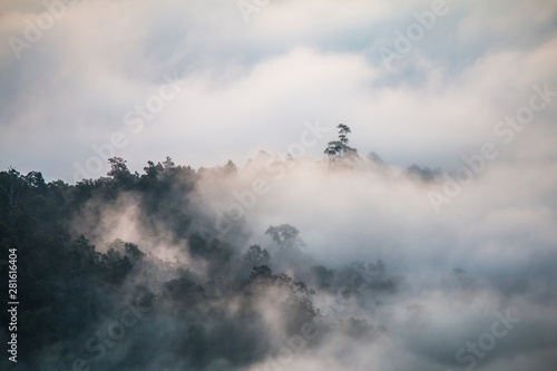 cloud and shadow in nature Thailand