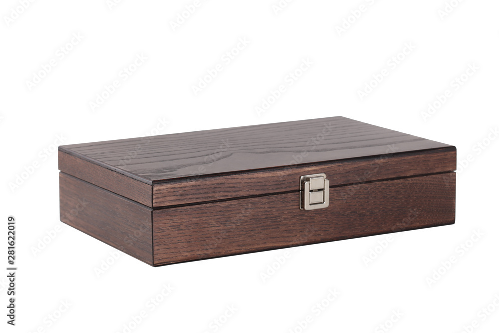 wine gift wood box isolated on white background with clipping path and copy space for your text wine gift wood box isolated on white background with clipping path and copy space for your text