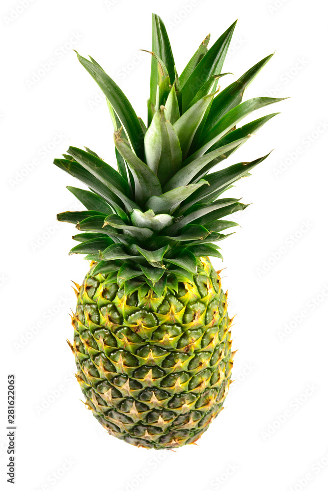 Pineapple isolated on white. Pineapple isolated on white.