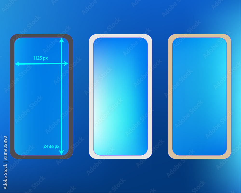 Mesh, azure colored phone backgrounds kit. Mesh, azure colored phone backgrounds kit.