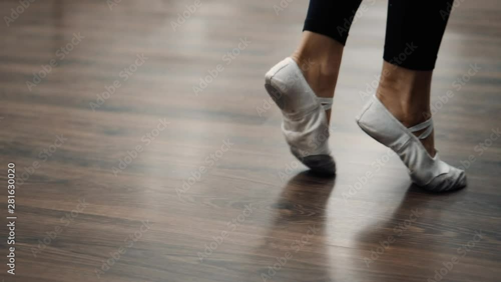 girl dancing in a dance school girl dancing in a dance school