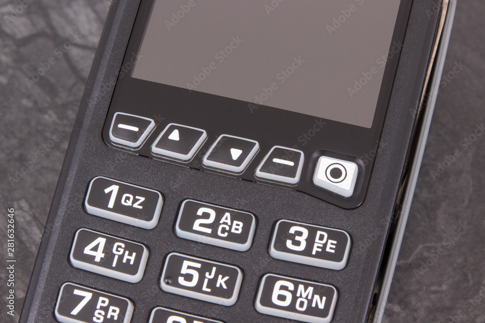 Payment terminal using for cashless paying for shopping. Finance concept Payment terminal using for cashless paying for shopping. Finance concept