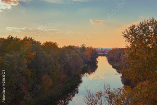 sunset over the river © gluk_nfl