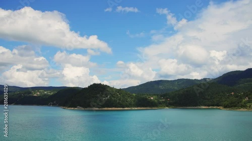 Wallpaper Mural Panoramic timelapse of Lake Zaovinsko Jezero in summer 2018 Torontodigital.ca