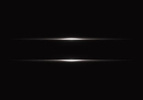 Abstract silver line banner on black design modern futuristic background vector illustration.