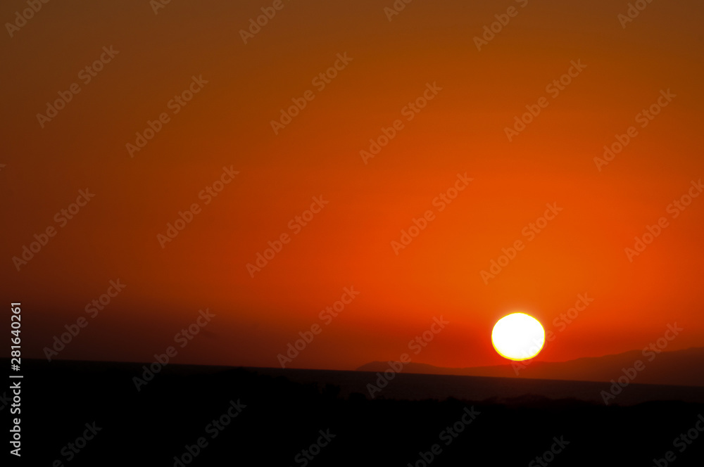sunset from bani dunes