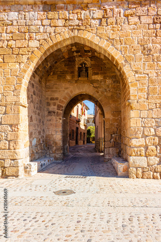 Entrance to the walled village