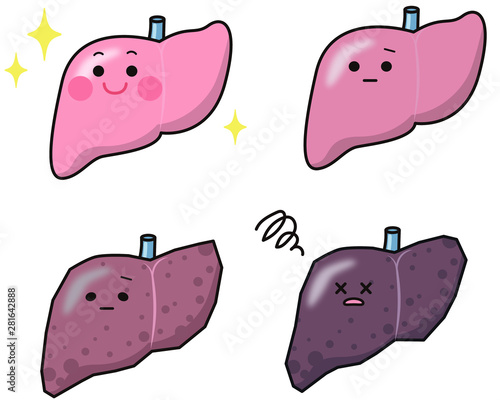 肝臓のキャラクター