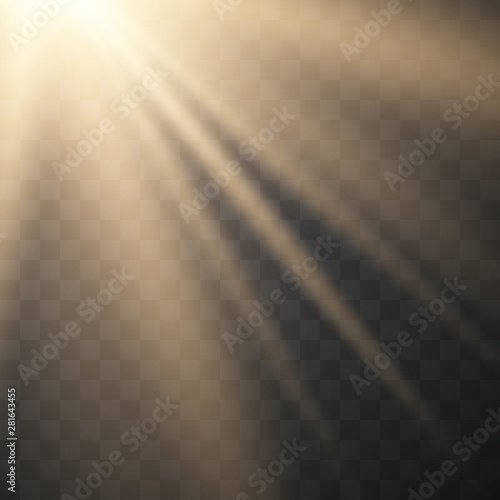 Vector transparent sunlight special