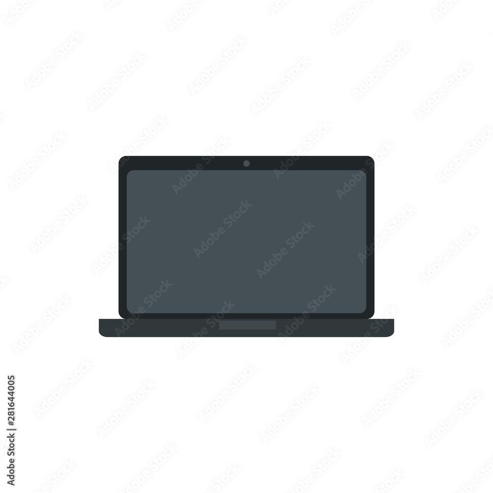 laptop computer portable device icon