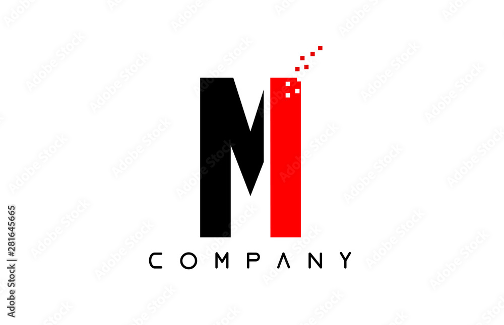 alphabet letter M logo company icon design alphabet letter M logo company icon design
