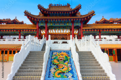 Photography Thean Hou Temple (Chinese temple) heritage place in Kuala Lumpur, Malaysia