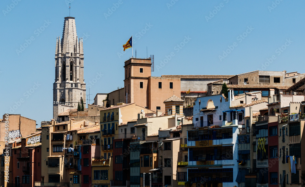 ancient buildings of girona