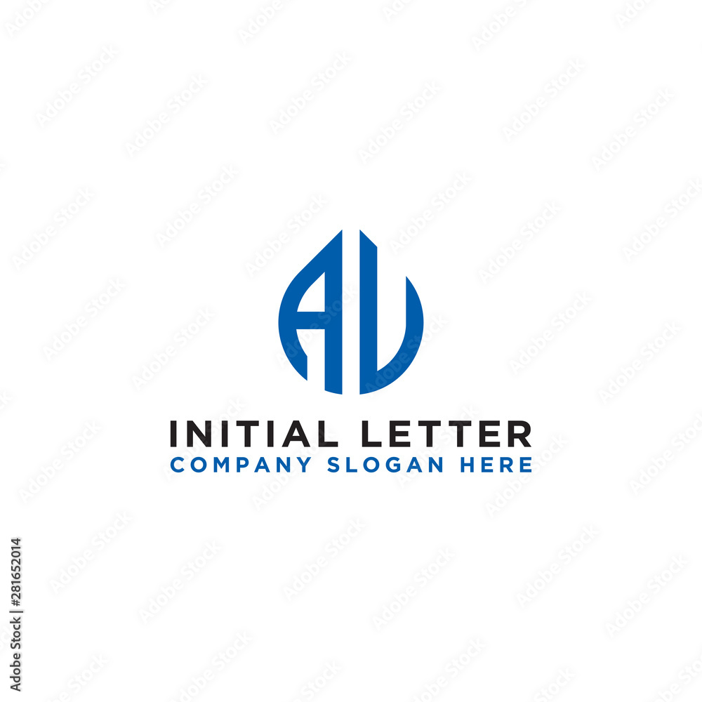 logo design inspiration for companies from the initial letters of the AV logo icon. -Vector logo design inspiration for companies from the initial letters of the AV logo icon. -Vector
