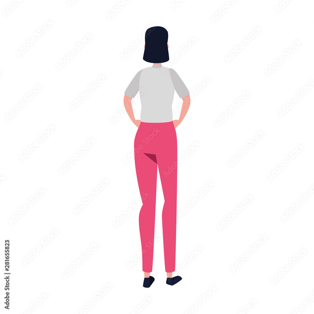 elegant businesswoman worker avatar character elegant businesswoman worker avatar character