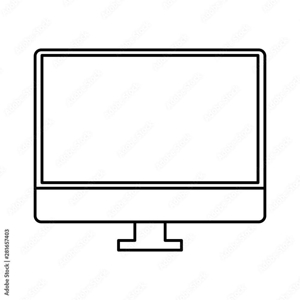 desktop computer electronic device icon desktop computer electronic device icon